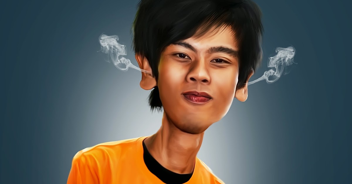 Baraja Desain Cara Membuat Foto Jadi Karikatur Dengan Photoshop How To Make Caricature In Photoshop