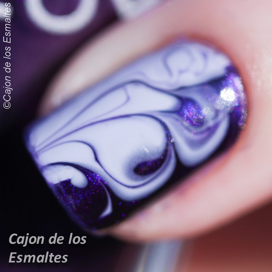 Macro - Dry marble o marmoleado en seco