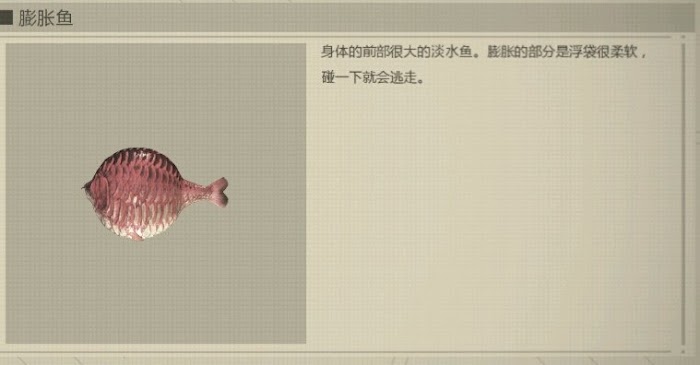 尼爾 自動人形 (NieR Automata) 魚類圖鑑與釣魚心得