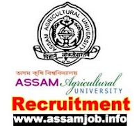 Assam Agricultural University, Jorhat Recruitment 2018 