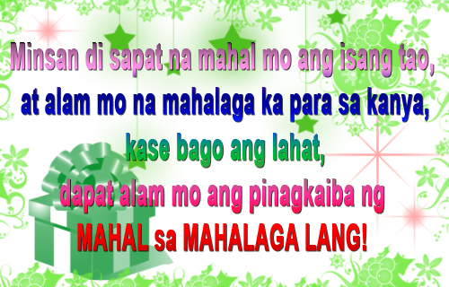 Tagalog Romantic Love Quotes Collections