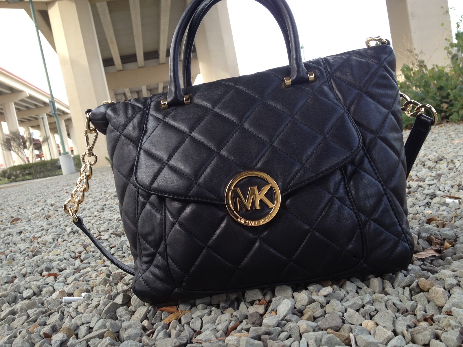Handbag Review: MICHAEL MICHAEL KORS Fulton Quilted Leather Satchel |  Daydreaming Maven