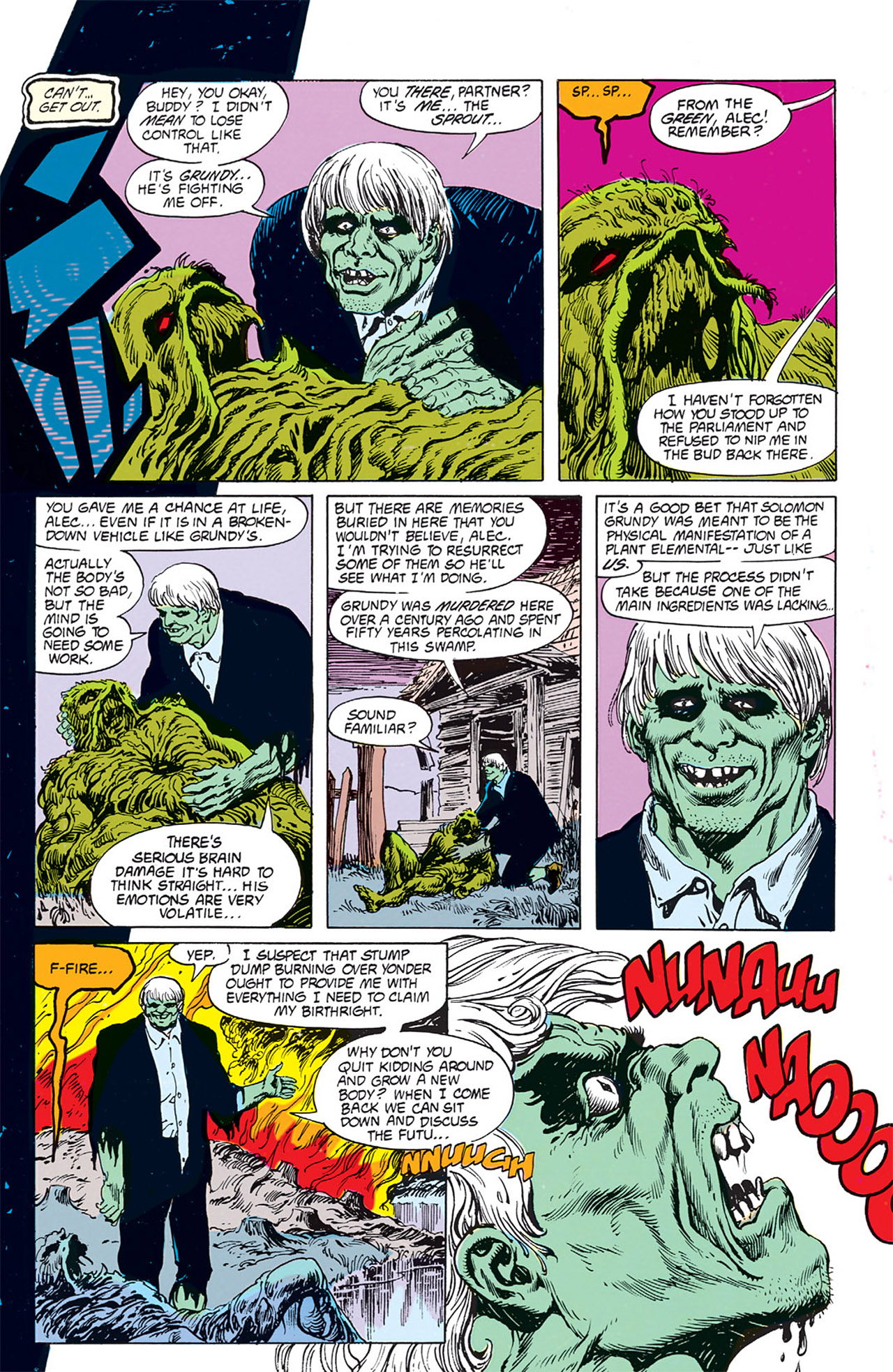 Read online Swamp Thing (1982) comic -  Issue #67 - 21