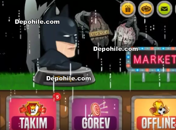 Online Kafa Topu Joker,Kedi Kadın,HarleyQuin (DC) Hile APK 17.11.2017 