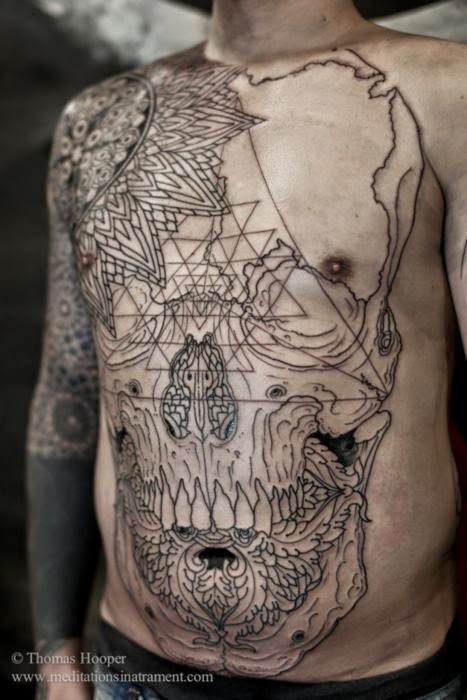 tatuajes de calaveras espectaculares