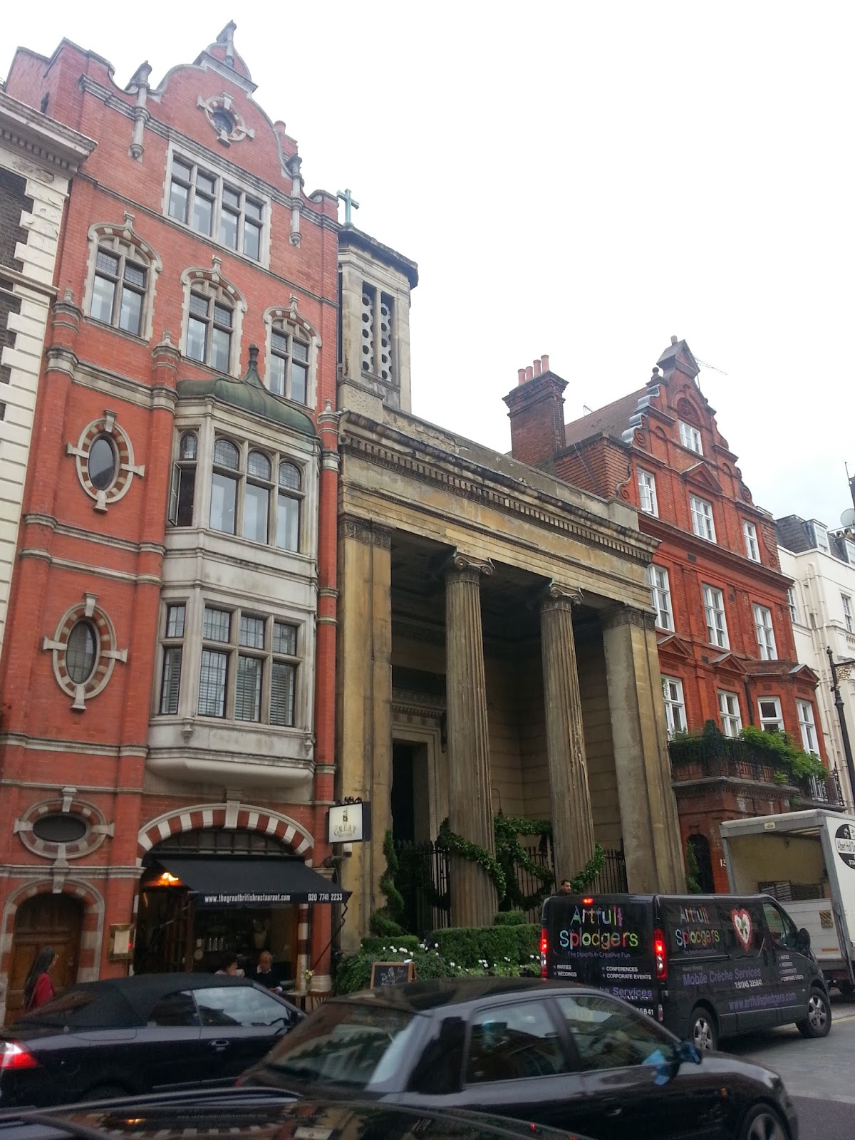 Looking Up London North Audley Street