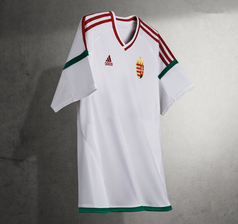 red white soccer jersey