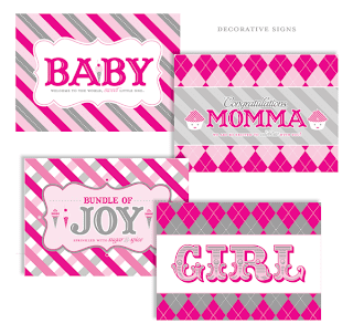 Free Printable Baby Shower Package