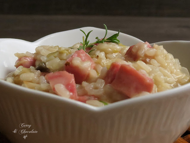 Risotto de berenjena y chorizo criollo – Risotto with eggplant and chorizo criollo Risotto de berenjena y chorizo criollo – Risotto with eggplant and chorizo criollo