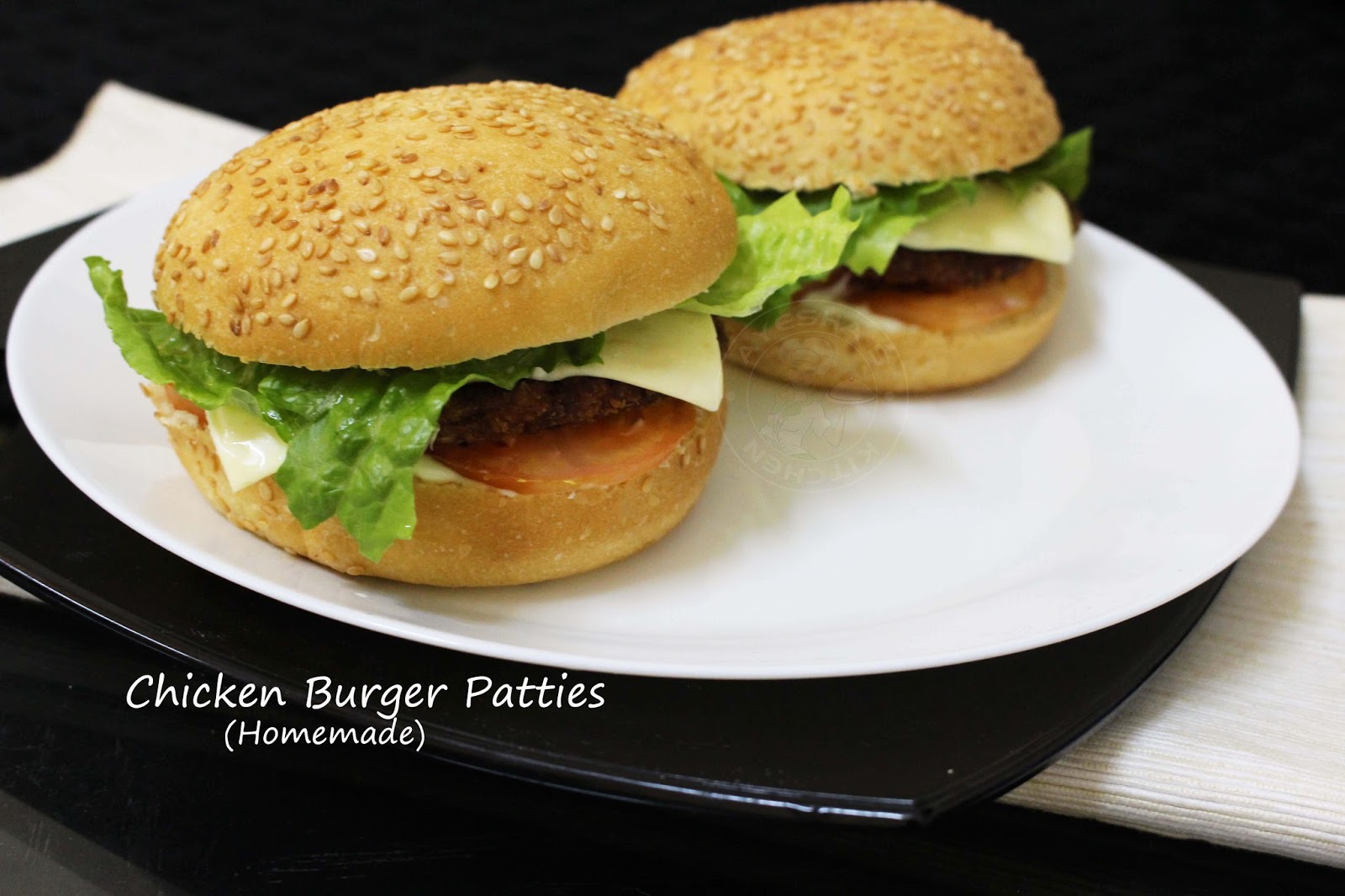 HOMEMADE CHICKEN BURGER PATTIES BURGER PATTY RECIPE