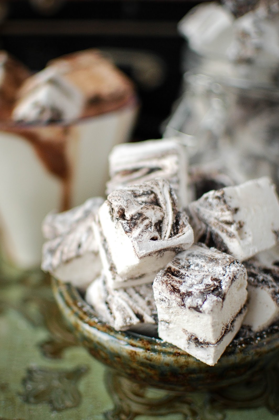 Oreo Swirl Marshmallows Recipe Katiecakes