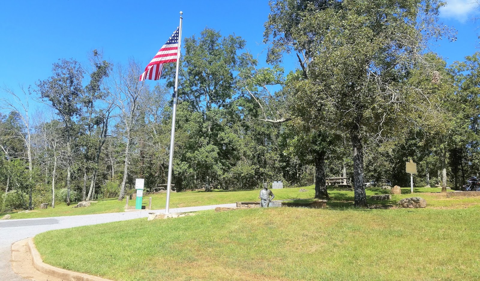 goldenshoe RV trip Warm Springs, GA and FDR State Park