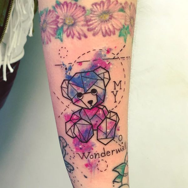 tatuagens de ursinhos para as meninas