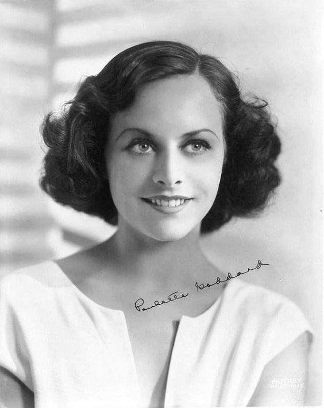 45 Beautiful Photos of Paulette Goddard in the 1930s Vintage Everyday