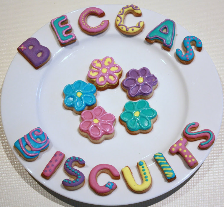 Beccas Biscuits, Custom cookie creations!