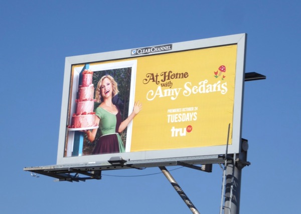 At Home with Amy Sedaris series premiere billboard At Home Amy Sedaris billboard