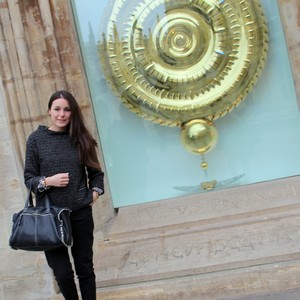 chanel style jacket and ankle trousers