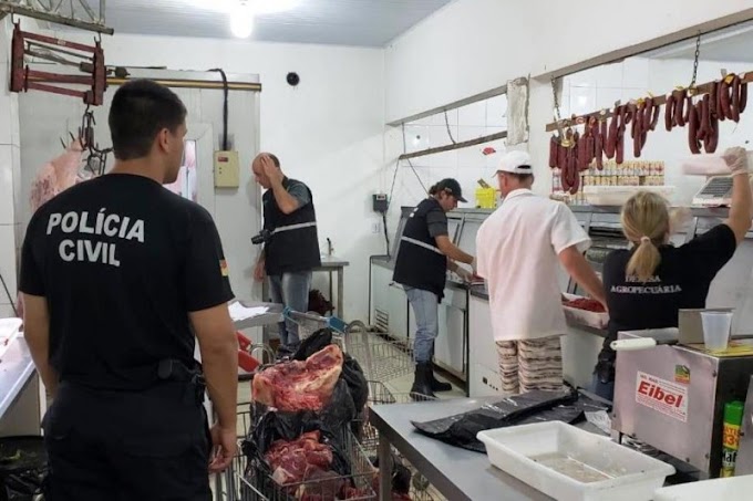 Operação Patrulha da Polícia Civil fecha dois mercados em Cachoeirinha