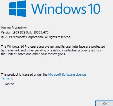 تنزيل ويندوز 10 برو Iso تحديث 2020 إصدار 1909 64 بت 32 بت رابط مايكروسوفت