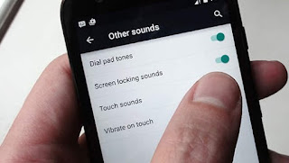 Cara mengehemat baterai android dengan Matikan fitur getar (vibrate) Ponsel