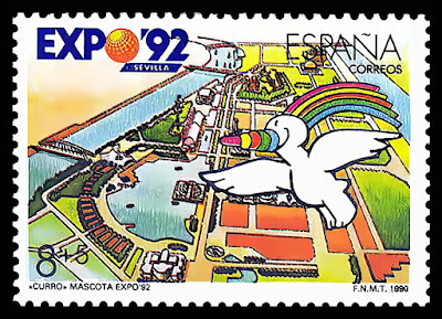 Sevilla - Filatelia - Expo 92 - 1990 (8+5)