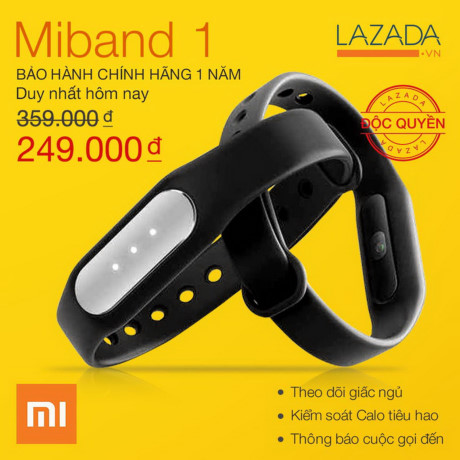 [QC] Cuc hot – Chi hom nay: Vong deo tay thong minh Xiaomi Mi Band gia chi 249,000VND - Anh 3