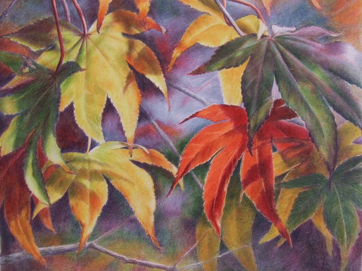 Картина осенних листьев. Листва живопись. Листья пастелью. Картина листья. Осенние листья пастелью.