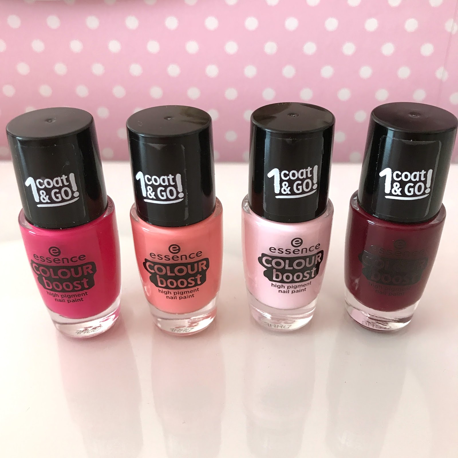 Essence Colour Boost High Pigment Nail Paint One Coat And Go