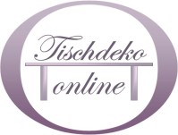 Tischdekoration, Raumdeko, Wohndeko und Accessoires für Ihr Event bei tischdeko-online.de