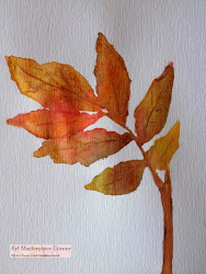 watercolor easy leaves corner masterpiece watercolors paper yield