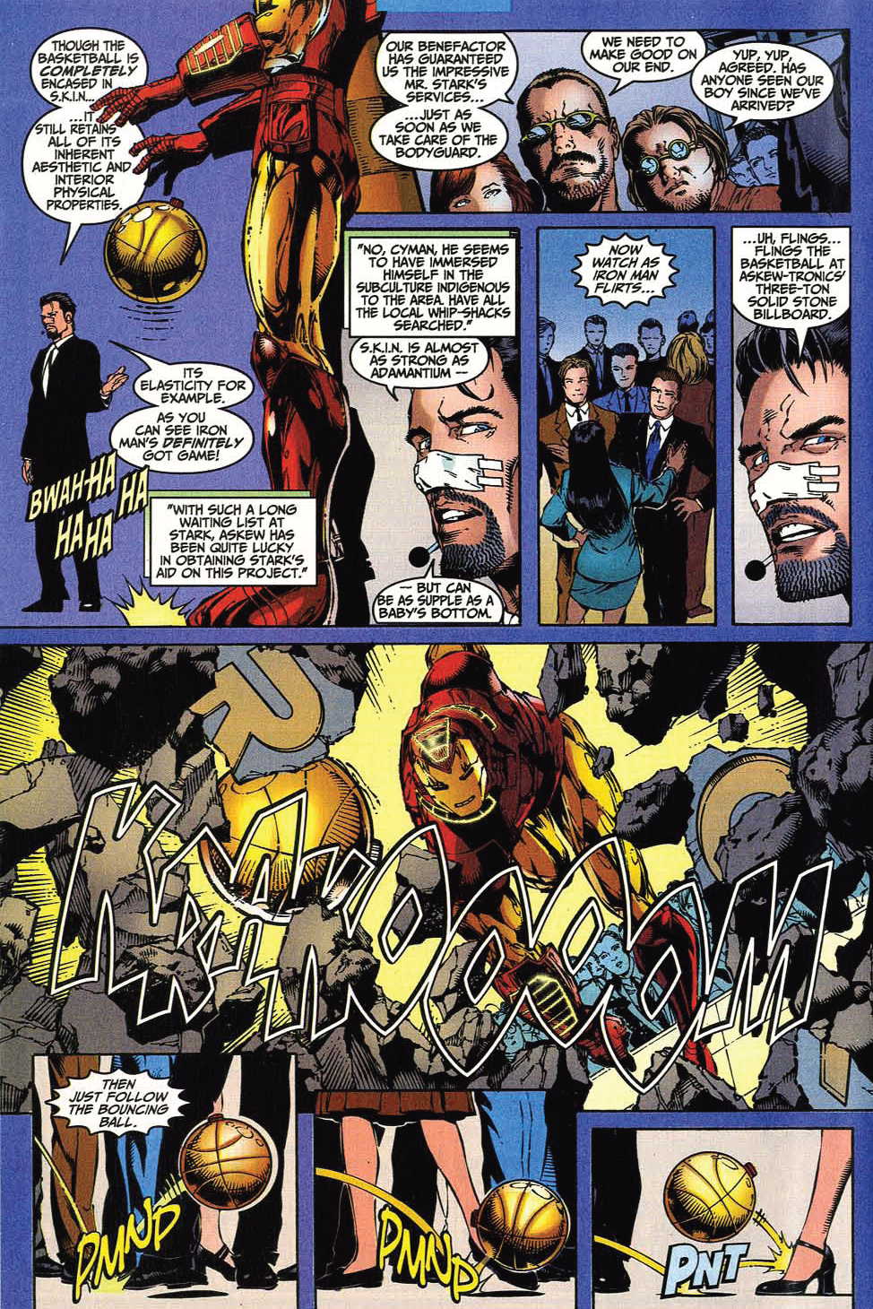 Read online Iron Man (1998) comic -  Issue #26 - 12