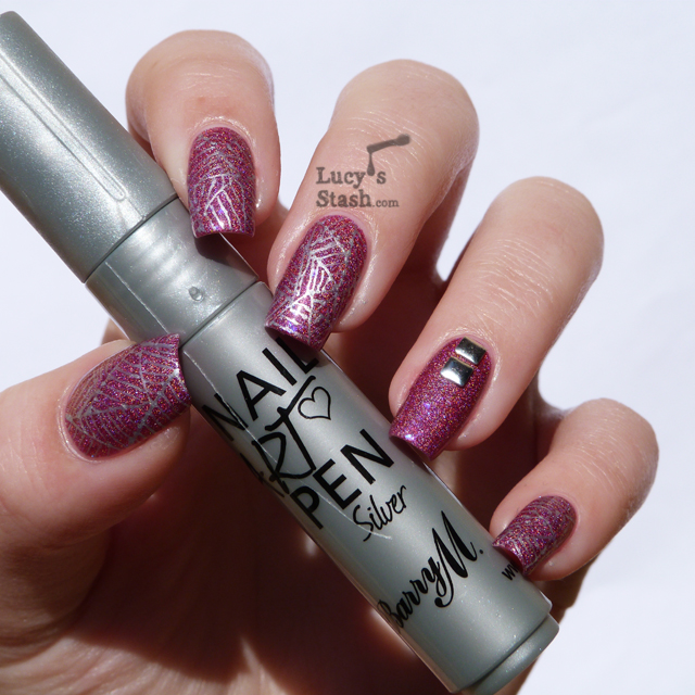 Lucy's Stash - abstract cobweb nail art Lucy's Stash - abstract cobweb nail art