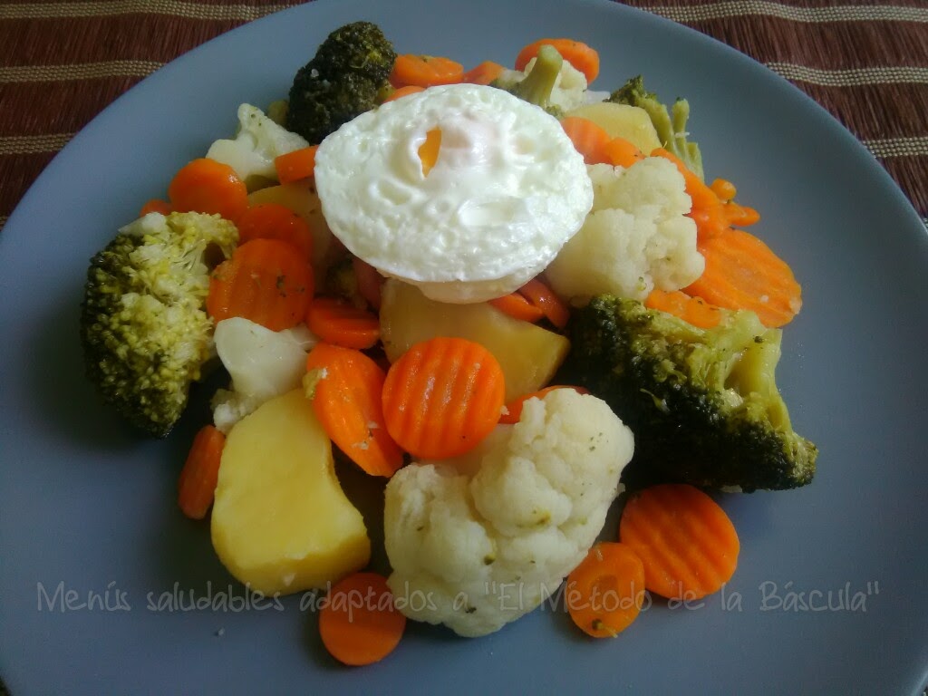 Brocoli Coliflor Y Zanahoria Mercadona Recetas Menús saludables para perder peso adaptados a "El Método de la Báscula