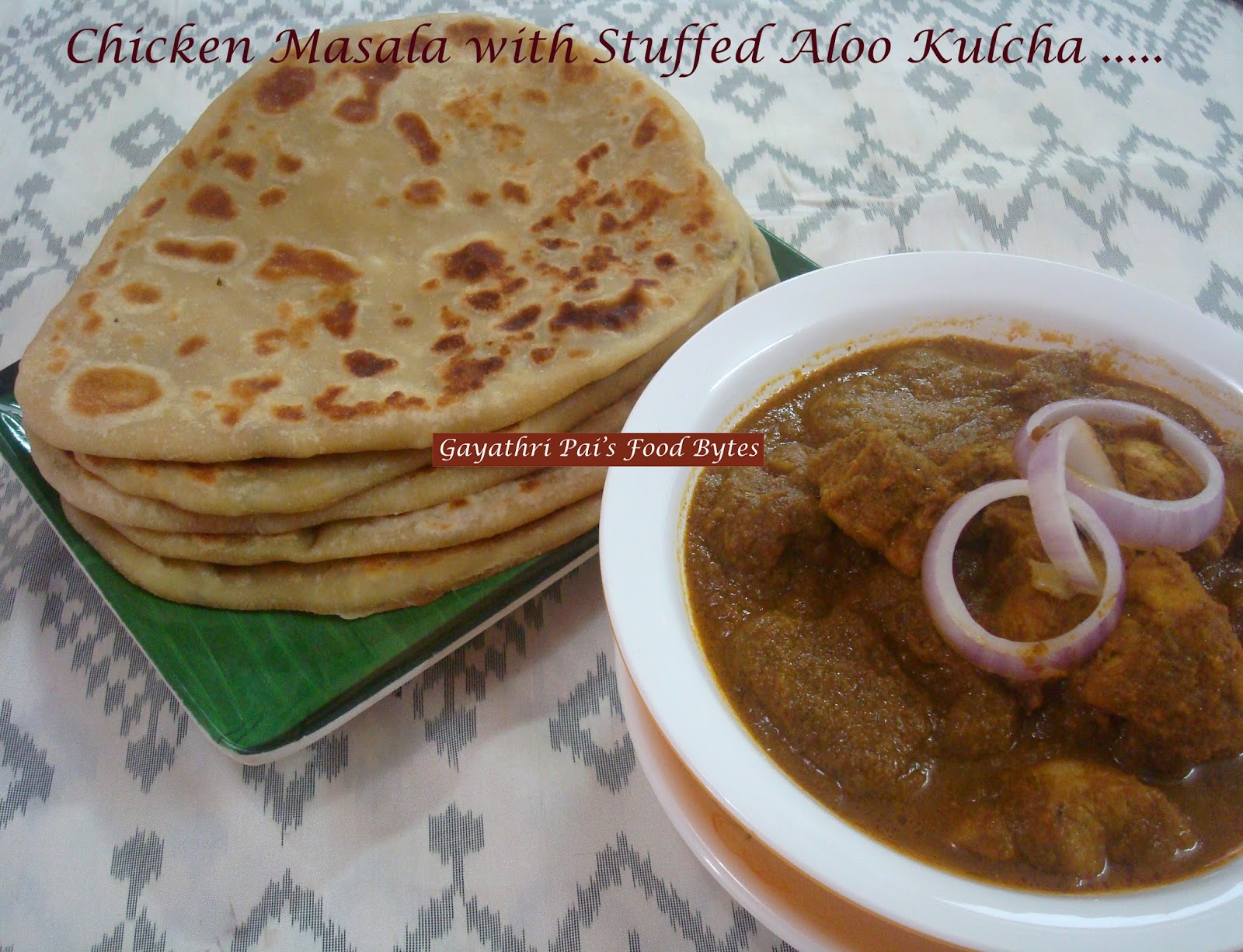 Gayathri Pai's Food Bytes Chicken Masala.