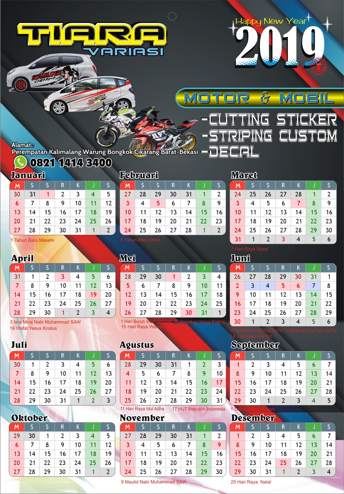 87 Contoh Kalender satuan - Agen87