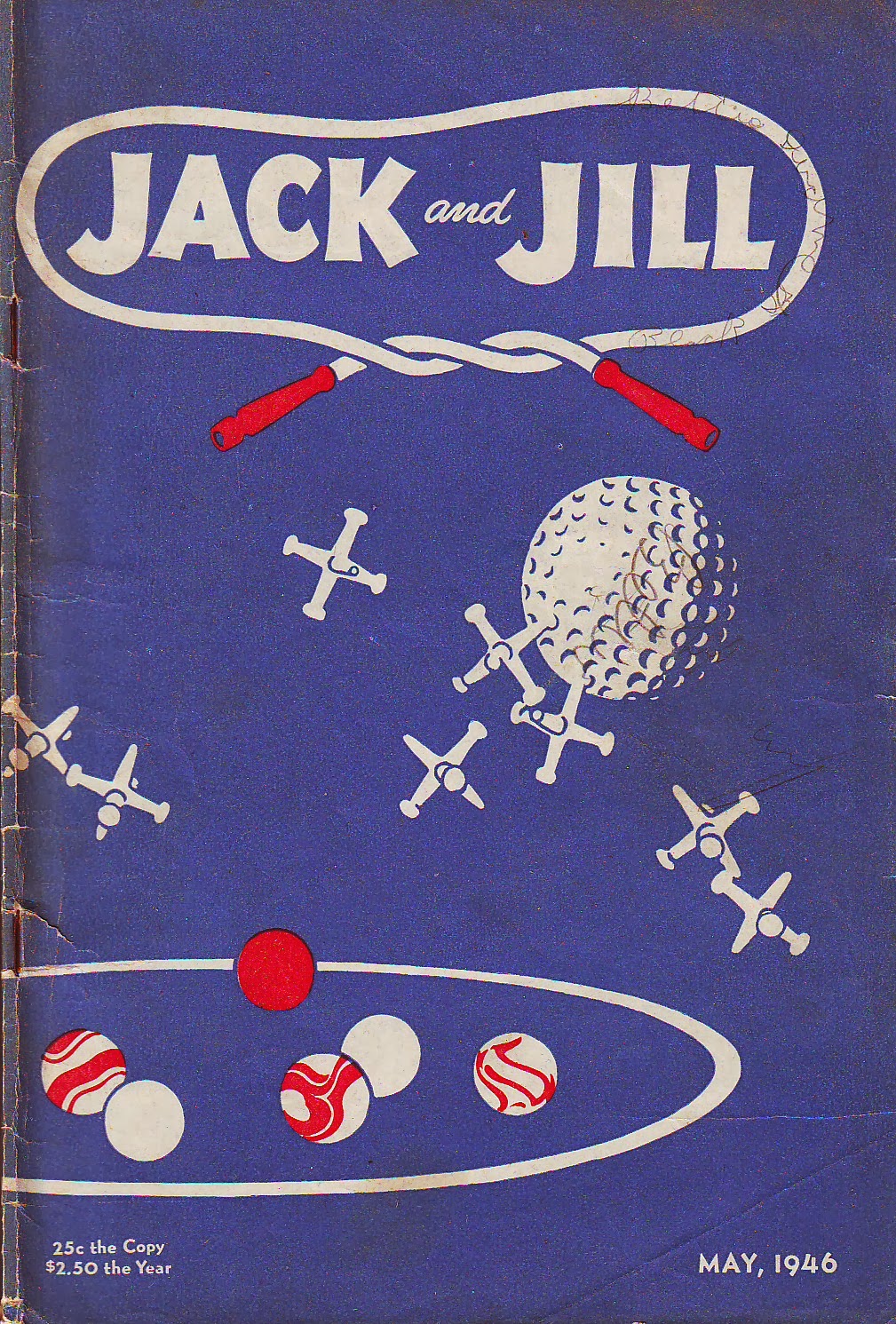 Mike Lynch Cartoons JACK AND JILL MAGAZINE Covers 1944 48