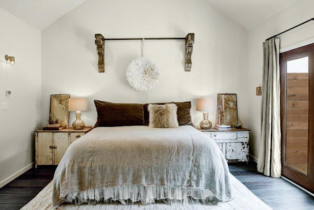 Boho cottage by The Vintage Round Top