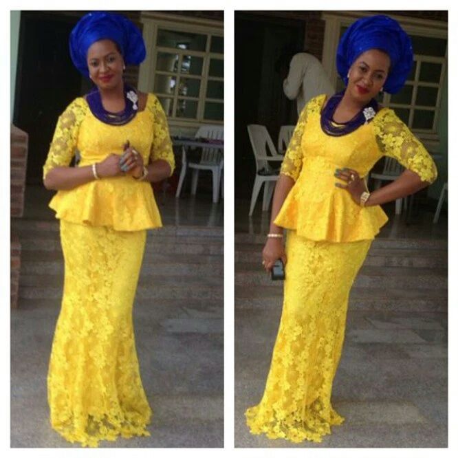 Royal Blue and Yellow Combination