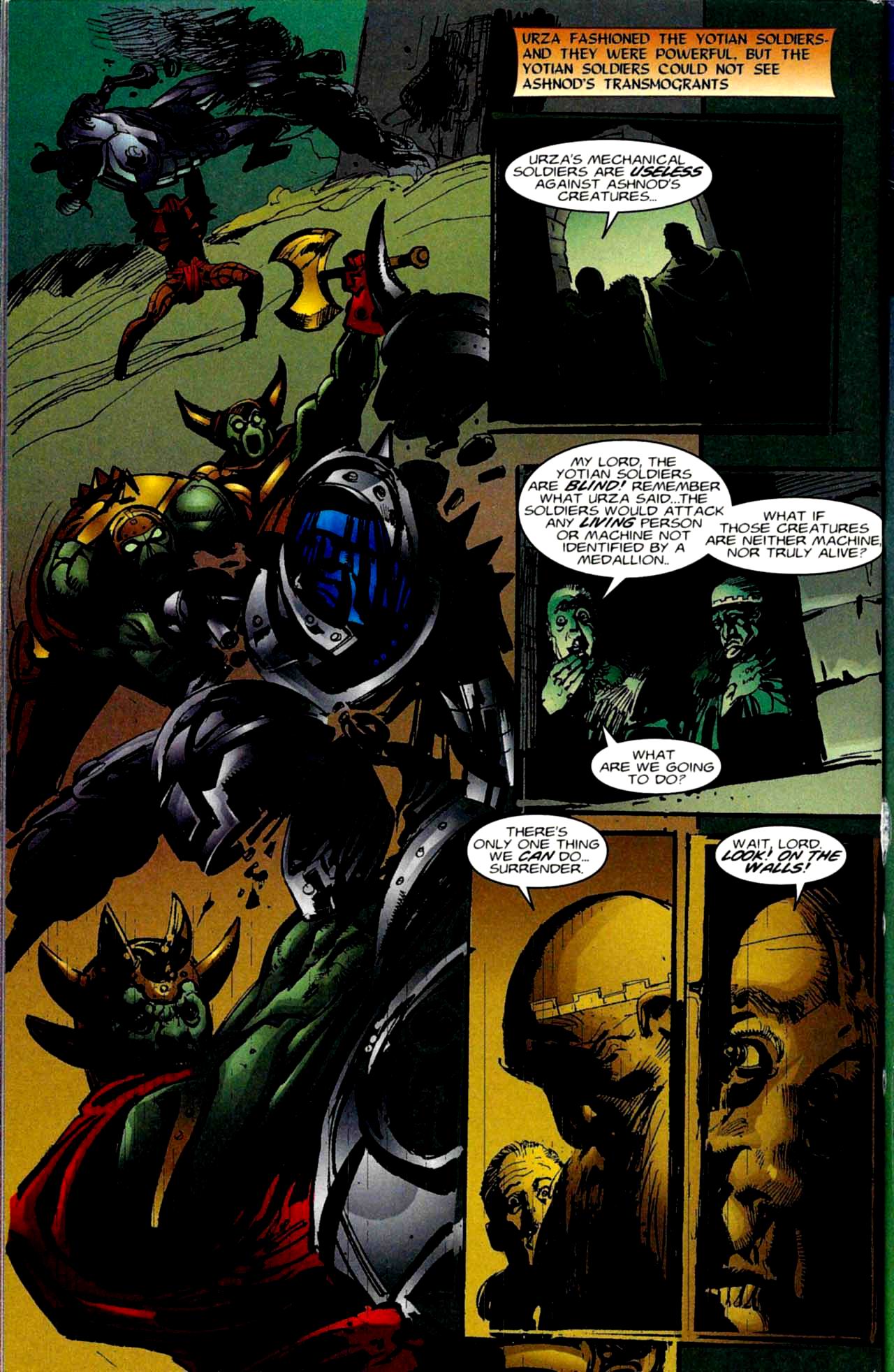 Read online Urza-Mishra War on the World of Magic: The Gathering comic -  Issue #1 - 42