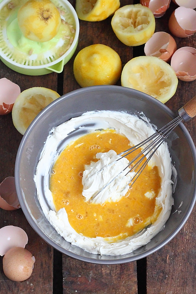 Tarte crémeuse au citron