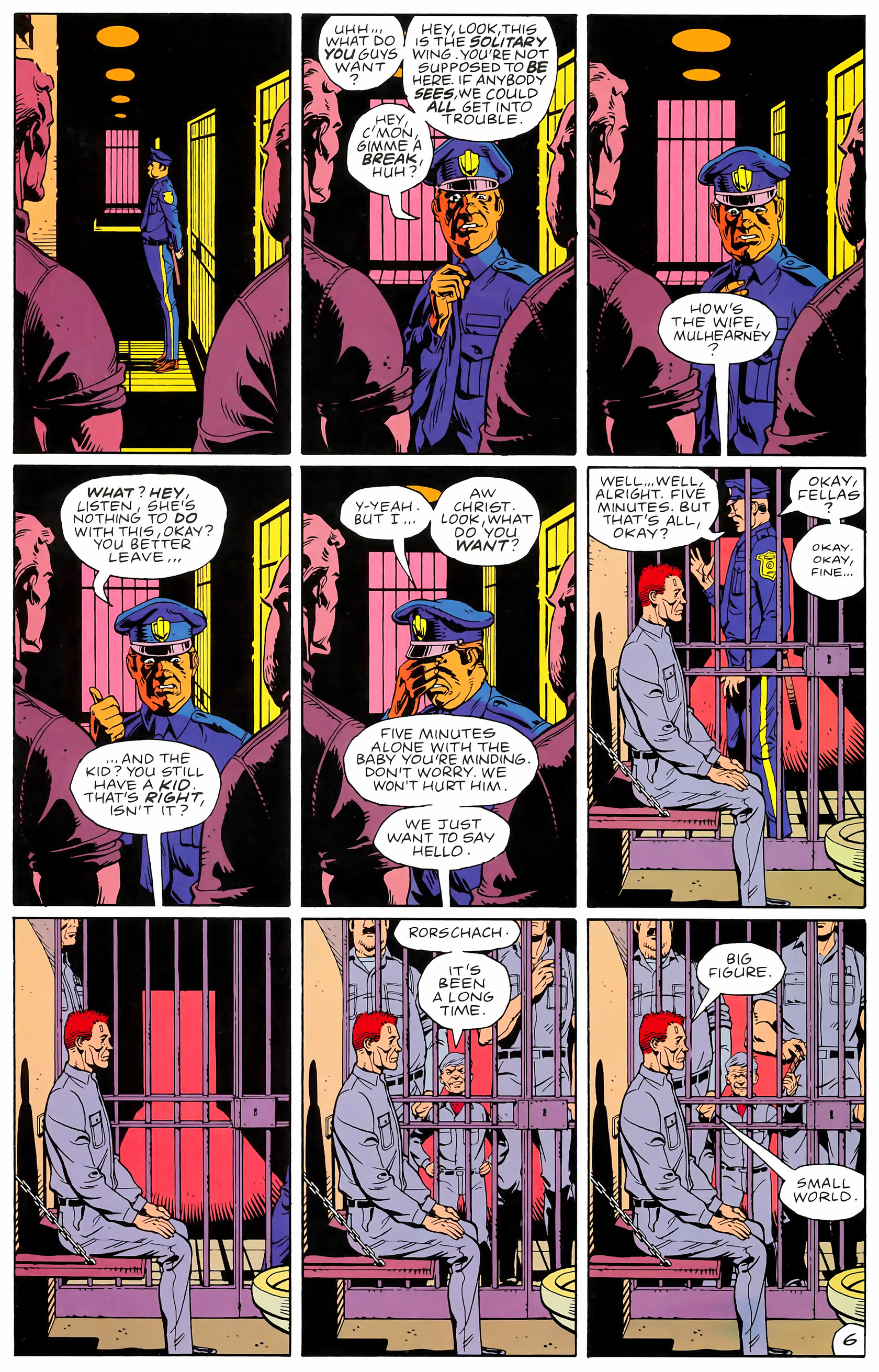 Read online Watchmen comic -  Issue #8 - 8