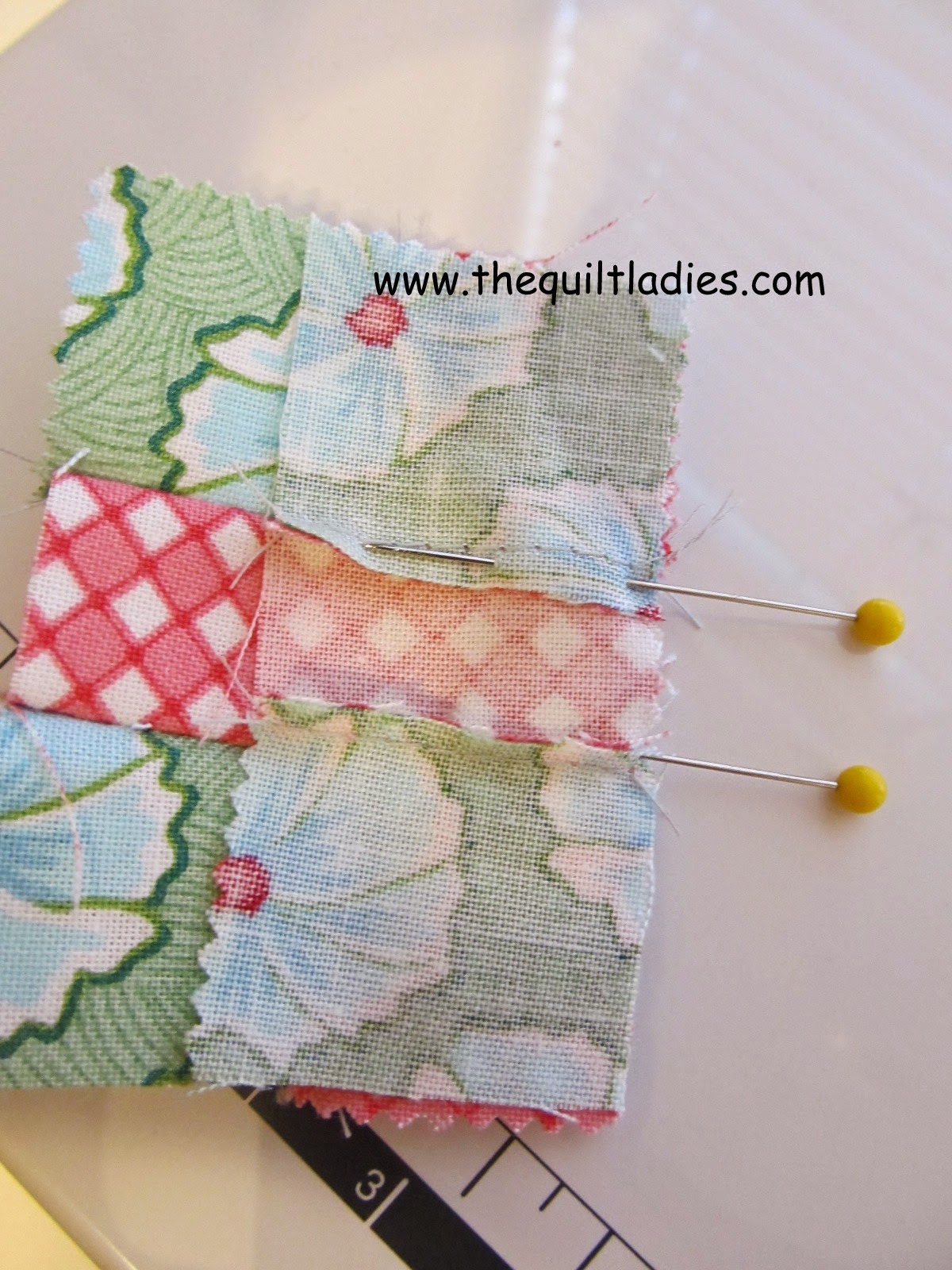 How to make a 9-Patch Table Topper Quilt Pattern and Tutorial