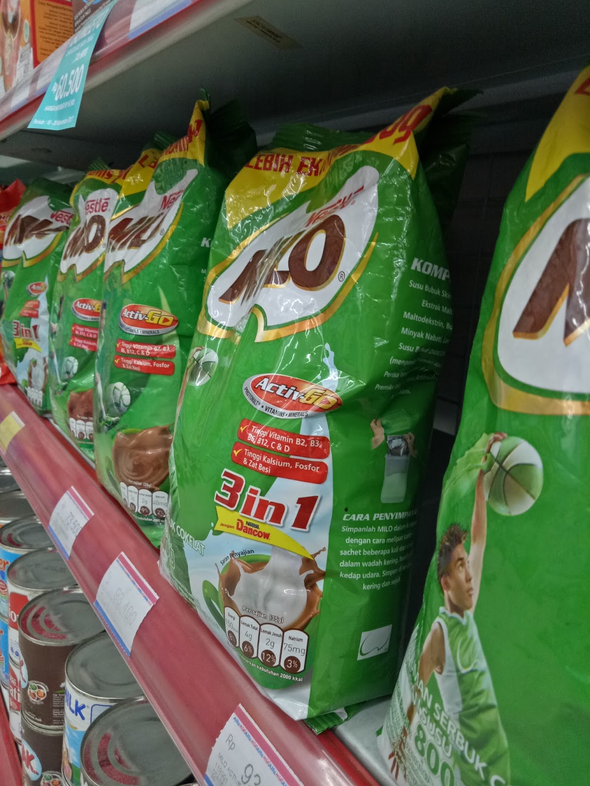 Goresan Winny : Sehat dan Bugar dengan Olah Raga dan Minum Milo