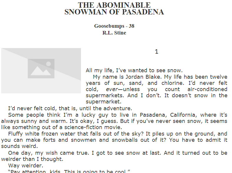 Blog Design Polls Read All Free Goosebumps Online