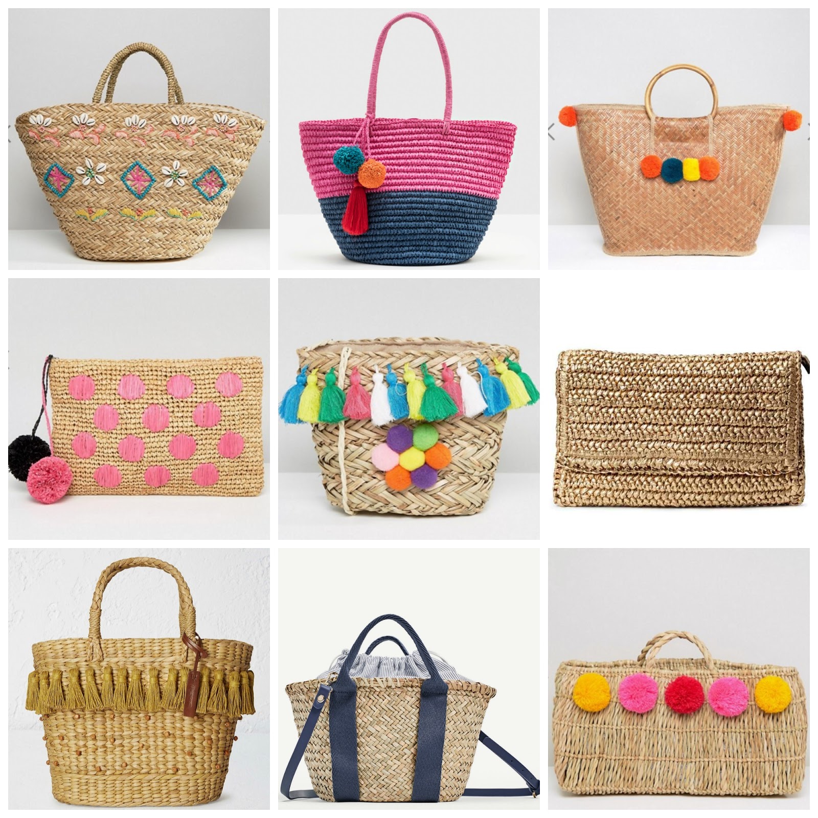 9 Of The Best Straw Bags You Need This Summer SarahRose Goes...