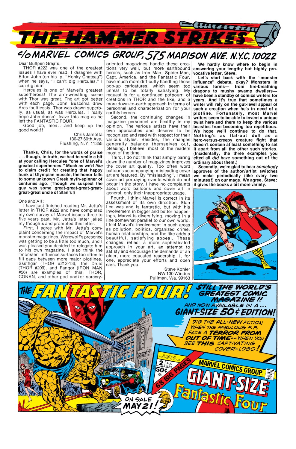 Read online Thor (1966) comic -  Issue #226 - 19