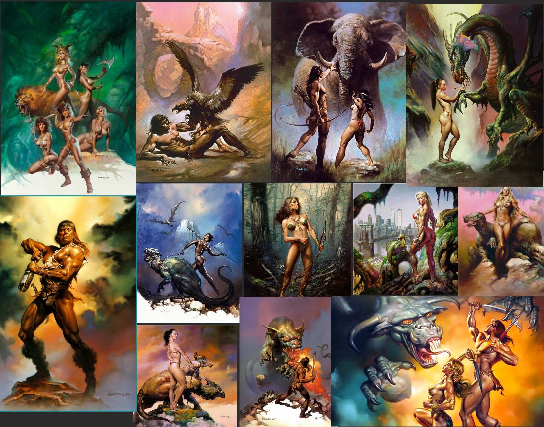 Борис валеджо полная коллекция картин