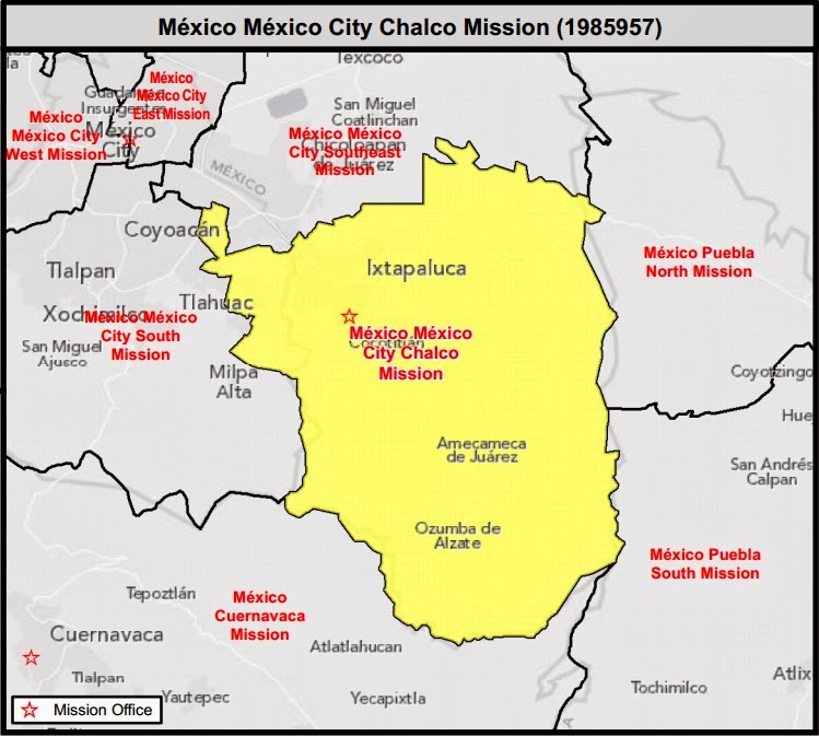 México Ciudad de México Chalco Misión Información de la Misión