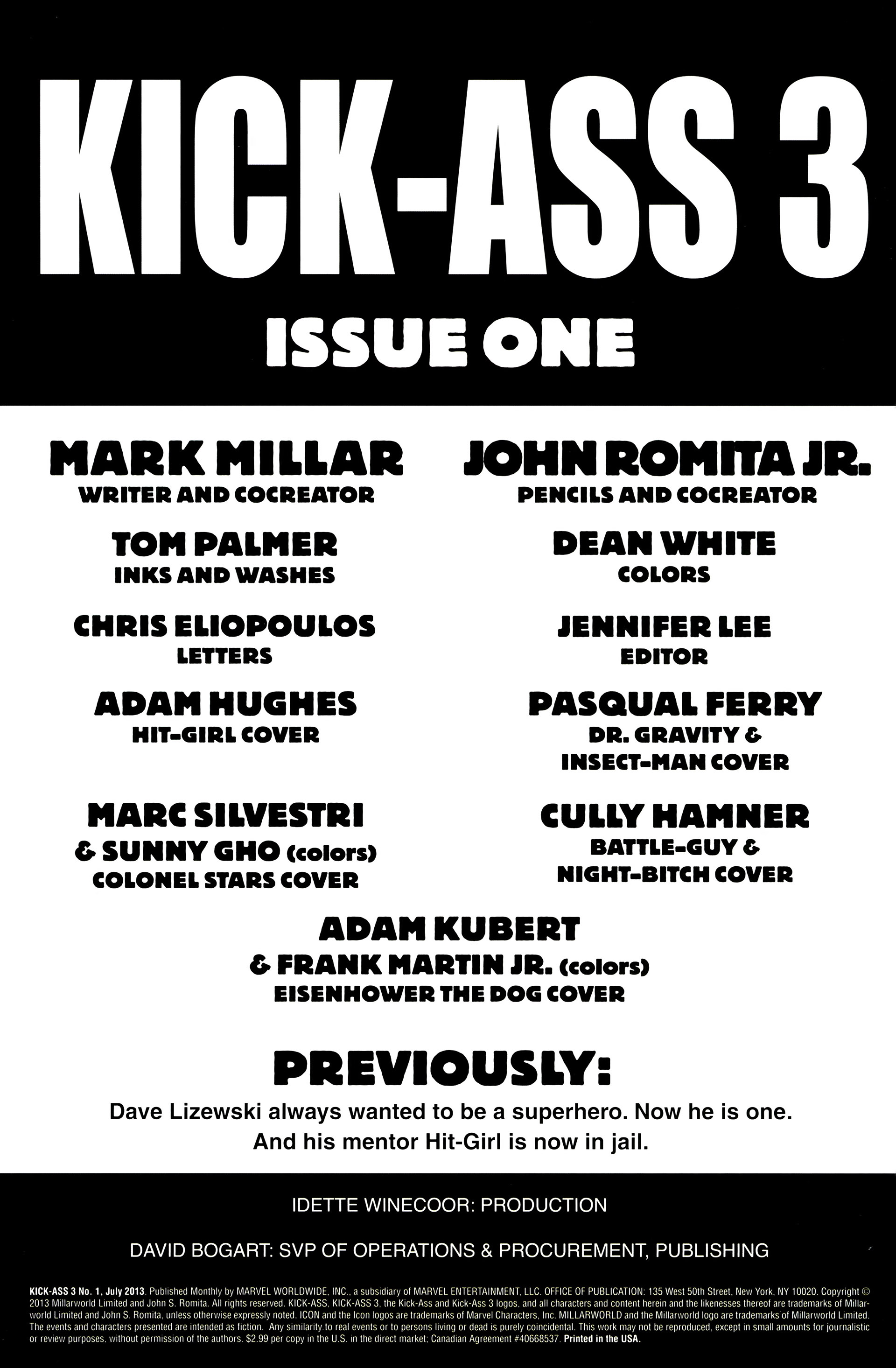 Read online Kick-Ass 3 comic -  Issue #1 - 7