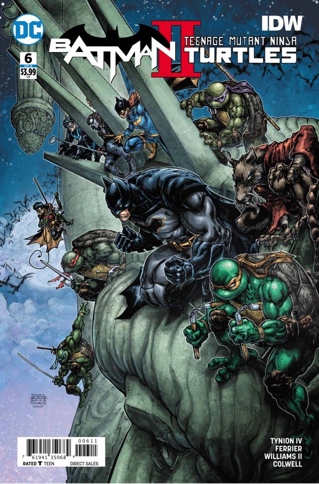 Weird Science DC Comics: BATMAN/TEENAGE MUTANT NINJA TURTLES II #6 Review